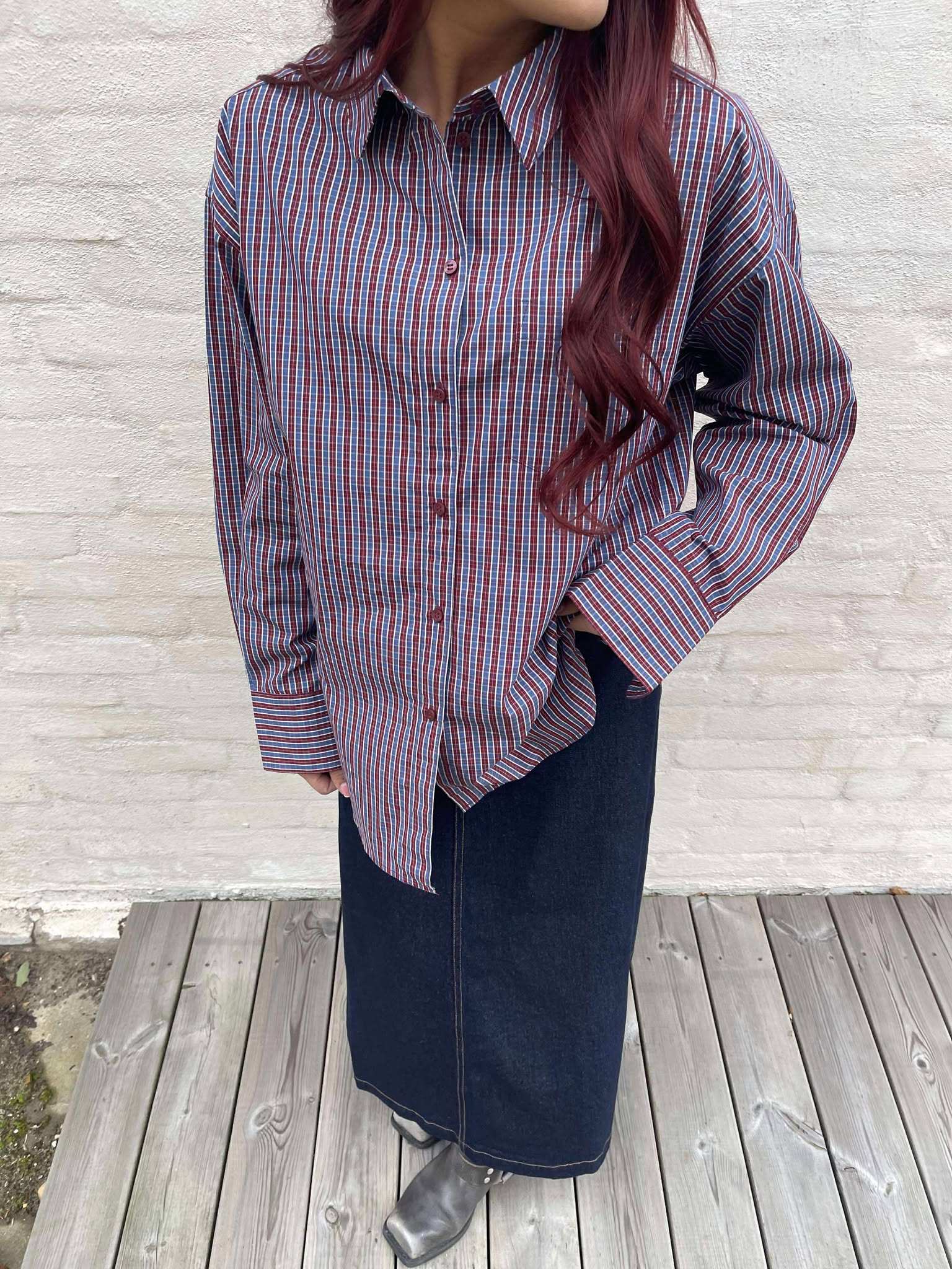 JXJAMIE Shirt - Cabernet